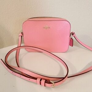 COACH PINK MINI CAMERA BAG